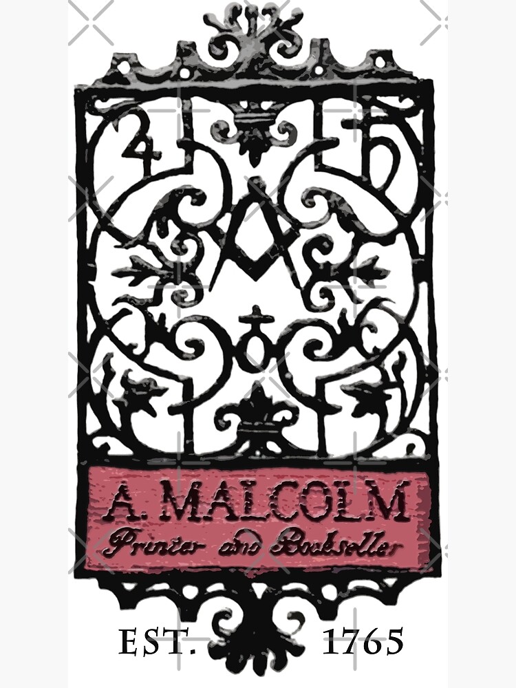 Disover A. Malcolm Outlander Colored Premium Matte Vertical Poster