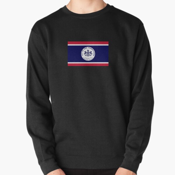 Flag of Erie, Pennsylvania  Pullover Sweatshirt
