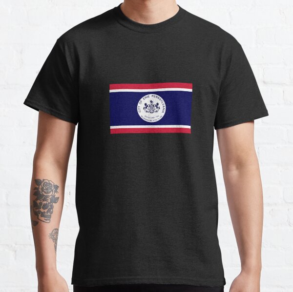 Flag of Erie, Pennsylvania Classic T-Shirt