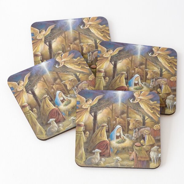 Nativity Coasters for Sale Redbubble