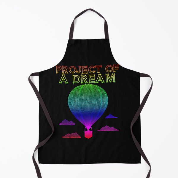 Item preview, Project of a dream, hot air balloon blueprint rainbow designed and sold by ideasfinder.