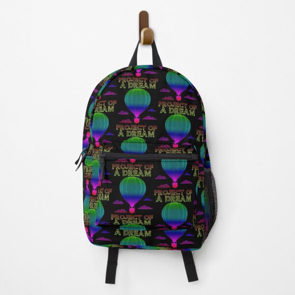 Item preview, Project of a dream, hot air balloon blueprint rainbow designed and sold by ideasfinder.