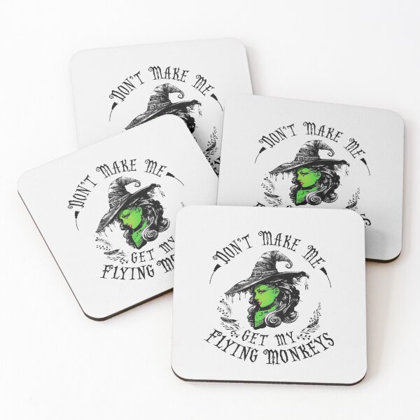 Item preview, Don't Make Me Get My Flying Monkeys Witch Halloween designed and sold by CreativeGift.
