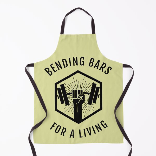Item preview, BENDING BARS FOR A LIVING FITNESS FUNNY QUOTE designed and sold by gaCh438.