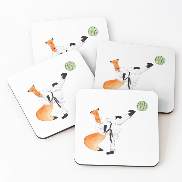 Item preview, Karate fox - karate martial art designed and sold by ElenaEhrenberg.