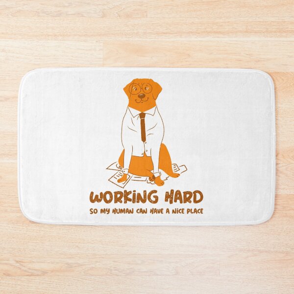 Item preview, Hard Working Doggie designed and sold by NattyTees.