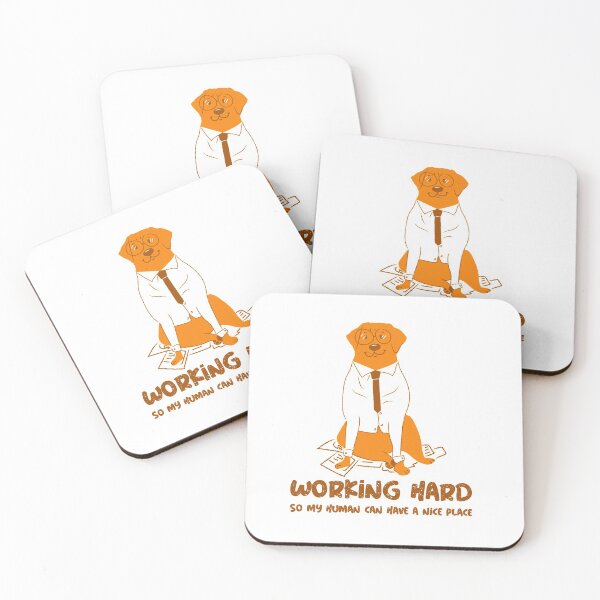 Item preview, Hard Working Doggie designed and sold by NattyTees.