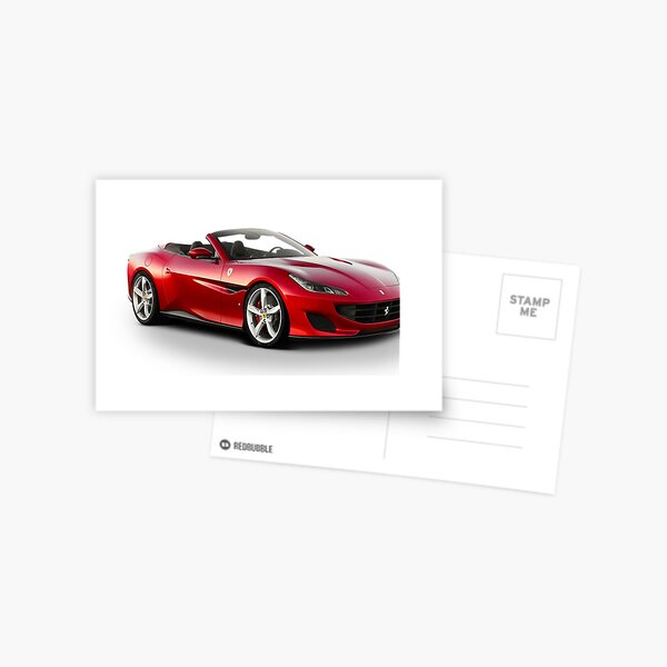 Postkarten Ferrari Redbubble