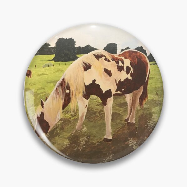 Item preview, Horse in a field designed and sold by DioskiArt.