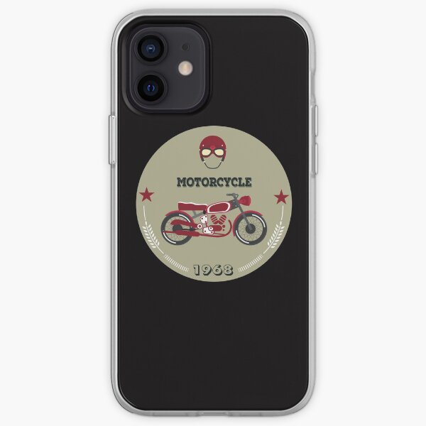 Camiseta clásica motocicletas personalizadas construyen y reparan motocicletas vintage, american funny, 21 Funda blanda para iPhone