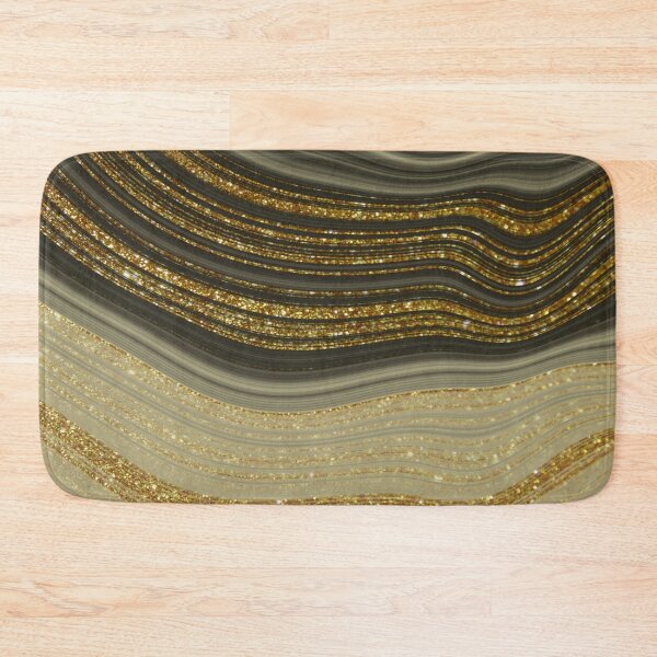 Item preview, Gold Marble Agate designed and sold by WisdomInspired.