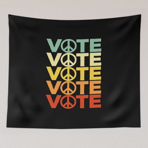 Item preview, Vote Peace designed and sold by artworkbyrihen.