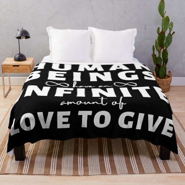 Item preview, Human Beings Have An Infinite Amount Of Love To Give | Throuple | Polyamory designed and sold by throuplescorner.