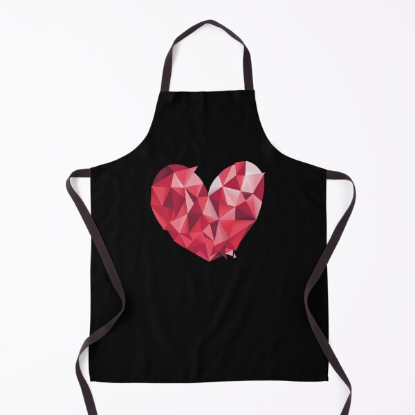 Item preview, Red Geometric Heart Design designed and sold by Michael Schmidt.