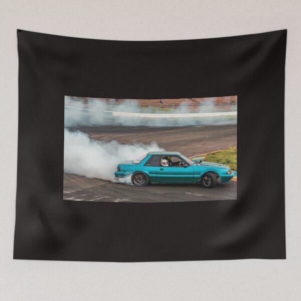 Item preview, Custom Mustang Foxbody Drift designed and sold by Minty-Media.