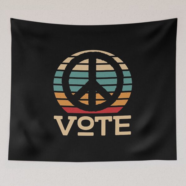 Item preview, Vote Peace designed and sold by artworkbyrihen.