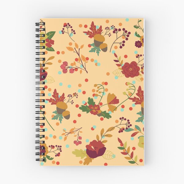 Item preview, Fall floral leaves pattern  designed and sold by Aiolin.