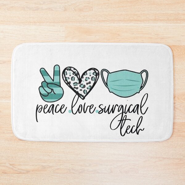 Item preview, peace love surgical tech gift  designed and sold by doitwithlove.