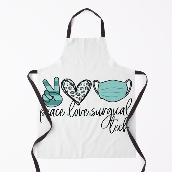 Item preview, peace love surgical tech gift  designed and sold by doitwithlove.