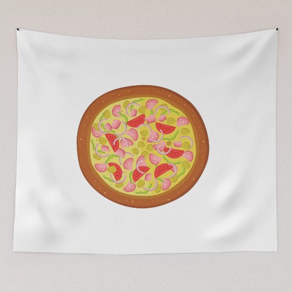 Item preview, Pizza with lots of onions designed and sold by Maria Simone.