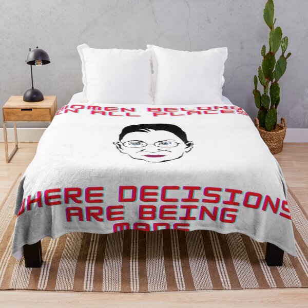 Item preview, Women Belong in All Places Where Decisions are Being Made designed and sold by LuckyKermit.