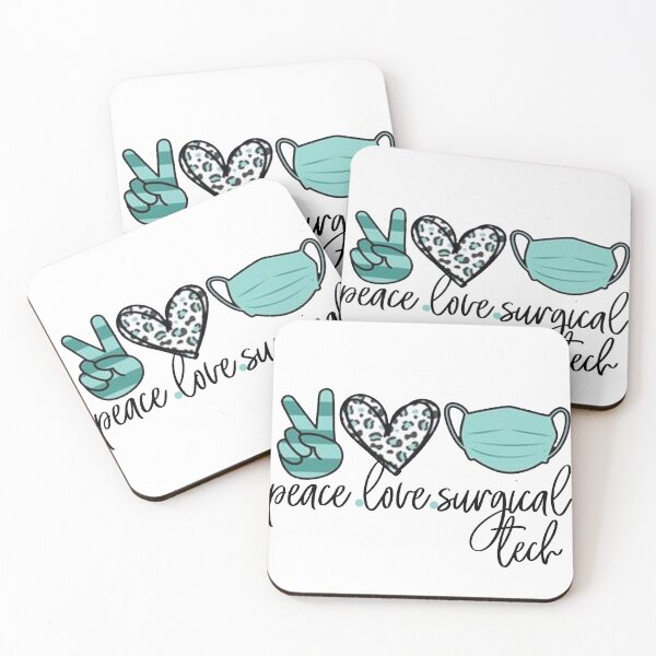 Item preview, peace love surgical tech gift  designed and sold by doitwithlove.