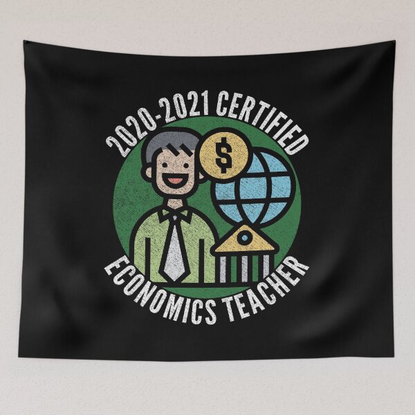 Artikelvorschau, 2020-2021 Certified Economics Teacher entworfen und verkauft von Rawsky.