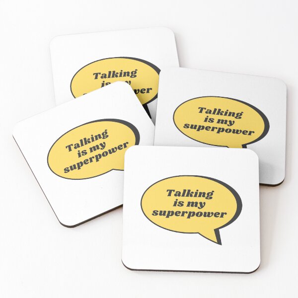 Item preview, Talking Is My Superpower designed and sold by IBMClothing.