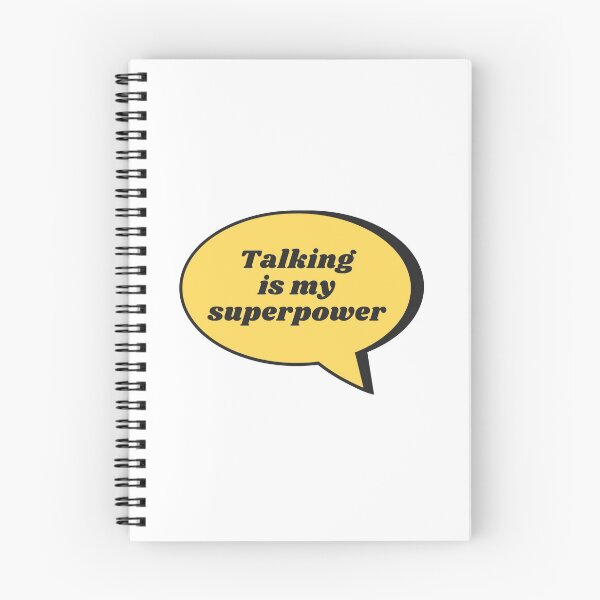 Item preview, Talking Is My Superpower designed and sold by IBMClothing.