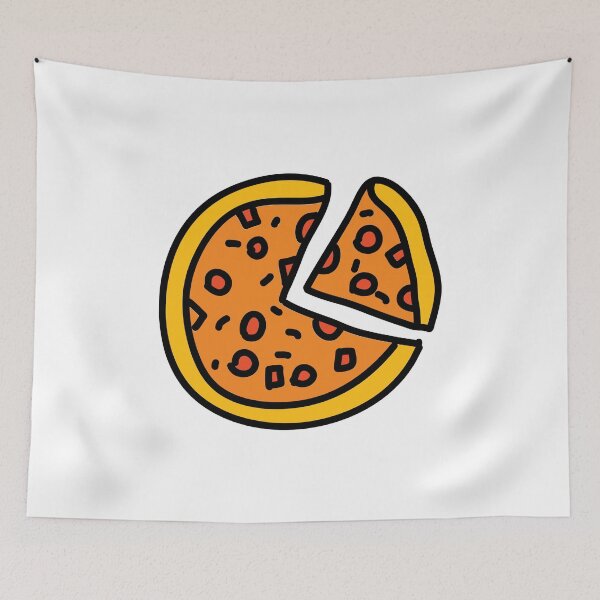 Item preview, Pepperoni Cute Pizza designed and sold by Maria Simone.