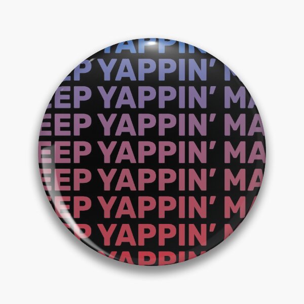 Item preview, Keep Yappin' Man gradient PRESIDENTIAL DEBATE 2020 designed and sold by lettersbysid.