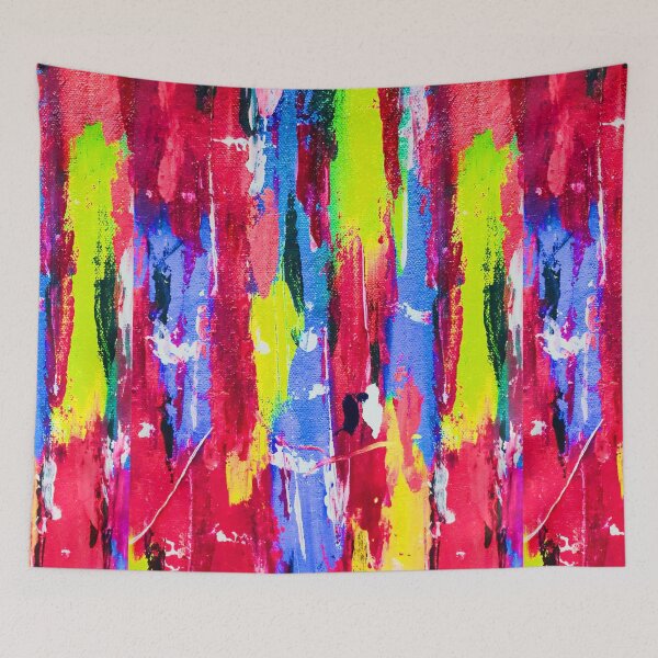 Item preview, Vibrant Colors Modern Abstract Painting Design designed and sold by RedCreatives.