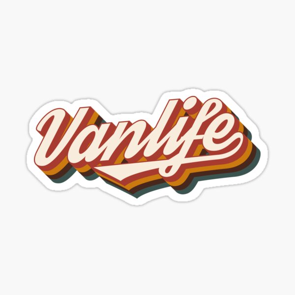 Van Life Stickers for Sale