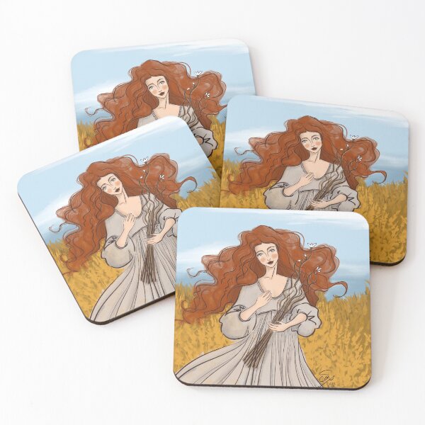 Item preview, Corn field designed and sold by TigerLilyArt.