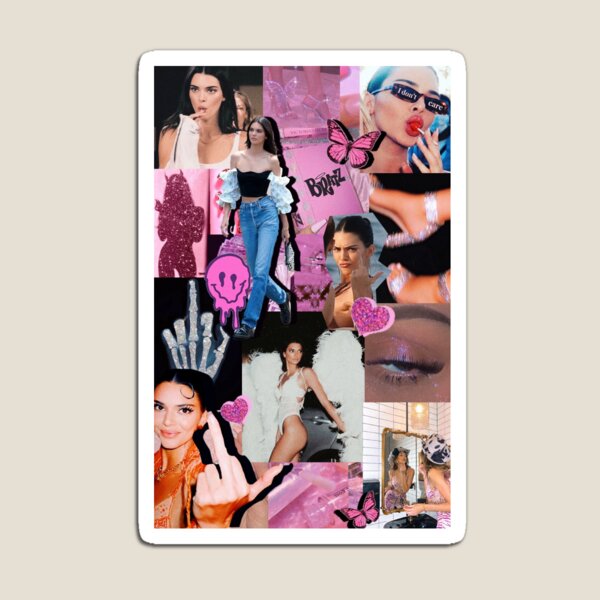 Aperçu de l'œuvre collage de kendall jenner créée et vendue par ashcola.