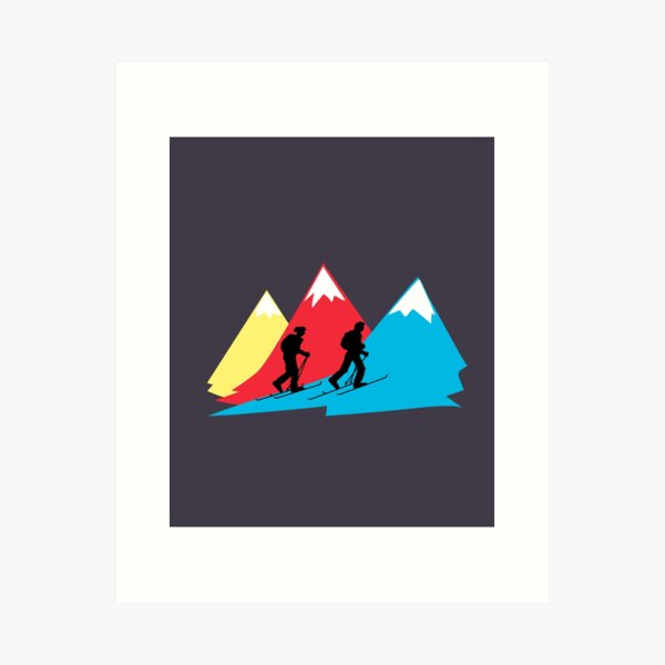 Item preview, Ski Skier Skiing Skitour Gifts designed and sold by Tom2468.