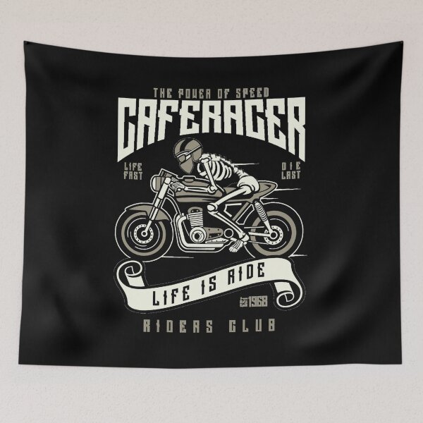 Item preview, the power of speed caferacer - Awesome café racer lover Gift designed and sold by Teenation9.