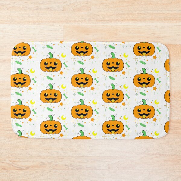 Item preview, Smiley Pumpkin Hollaween  | White designed and sold by Jovak.
