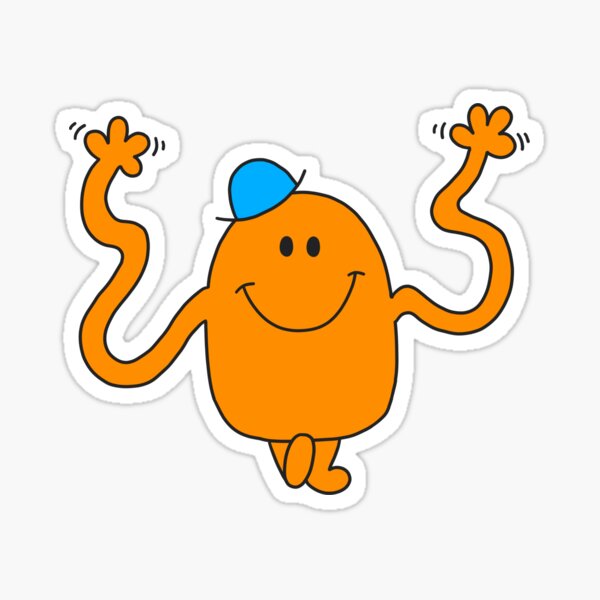 mr. tickle Sticker