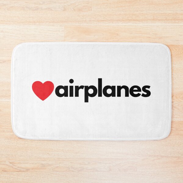 Item preview, I Love (Heart) Airplanes designed and sold by jetmike.