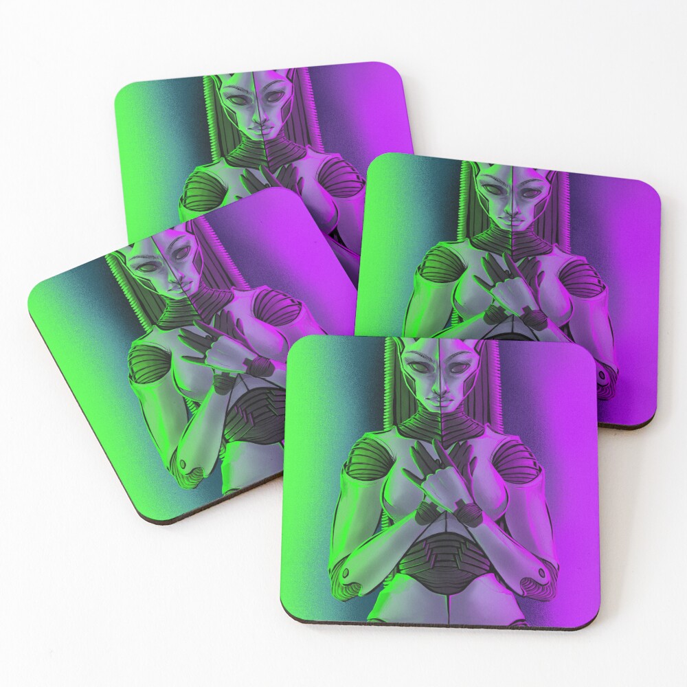 Item preview, Coasters (Set of 4) designed and sold by LostInArtKit.