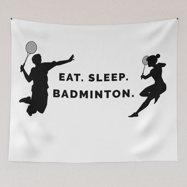 Item preview, Eat. Sleep. Badminton. designed and sold by joabaj.