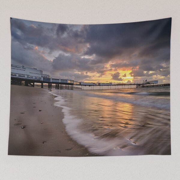 Item preview, Sandown Pier Sunrise designed and sold by manateevoyager.