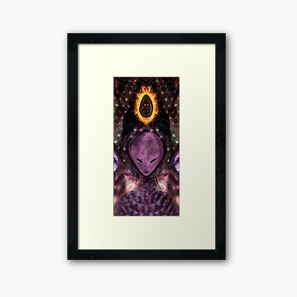 Temple of LAM thinline Framed Art Print