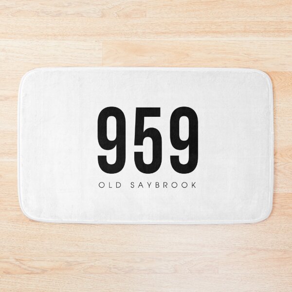 Item preview, Old Saybrook, CT - 959 Area Code design designed and sold by CartoCreative.