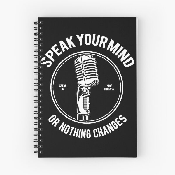 Item preview, Speak your mind or  nothing changes - Awesome speaker Gift designed and sold by Teenation9.