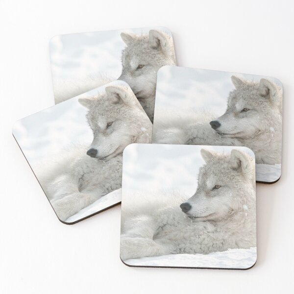 Item preview, Arctic Wolf Pup designed and sold by WolvesOnly.