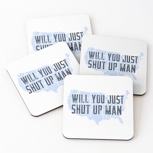 Item preview, Will you just shut up man - Biden Debate 2020 designed and sold by ChaseCoClothing.