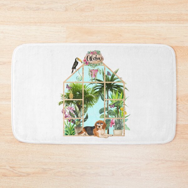 Item preview, Tropical Summerhouse - Beagle designed and sold by Amanda-Lakey.