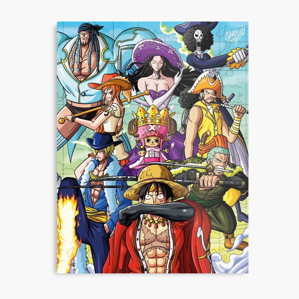 One Piece Chapter 989 Straw Hat Crew Anime Style by Amanomoon on